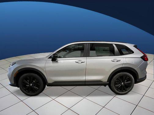 Solar Silver Metallic 2026 Honda CR-V Hybrid Sport Touring AWD