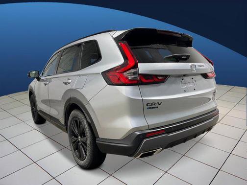 Solar Silver Metallic 2026 Honda CR-V Hybrid Sport Touring AWD