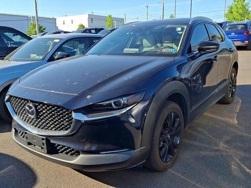 Deep Crystal Blue Mica 2022 Mazda CX-30 2.5 Turbo Premium Plus Package