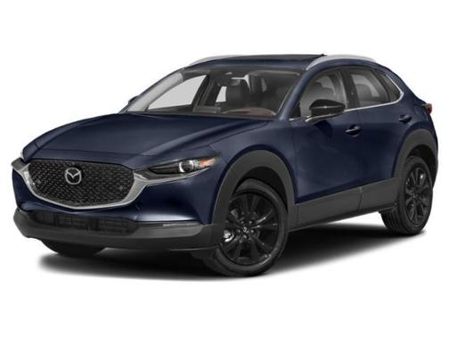Deep Crystal Blue Mica 2022 Mazda CX-30 2.5 Turbo Premium Plus Package