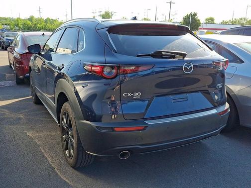Deep Crystal Blue Mica 2022 Mazda CX-30 2.5 Turbo Premium Plus Package