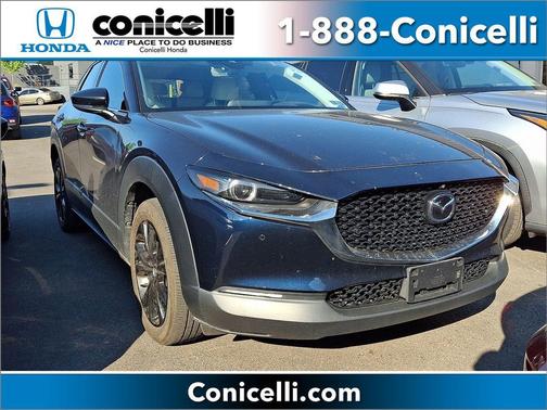 Deep Crystal Blue Mica 2022 Mazda CX-30 2.5 Turbo Premium Plus Package