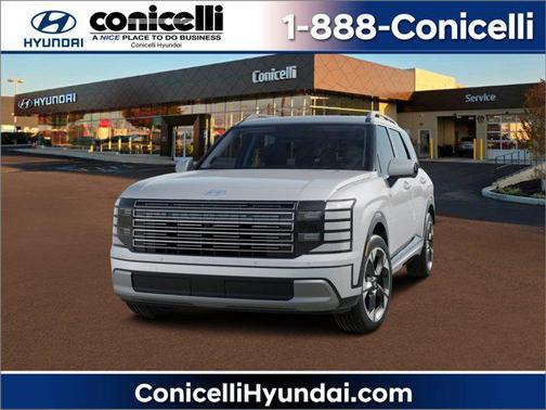 Creamy White Pearl 2026 Hyundai Palisade Hybrid Limited SUV
