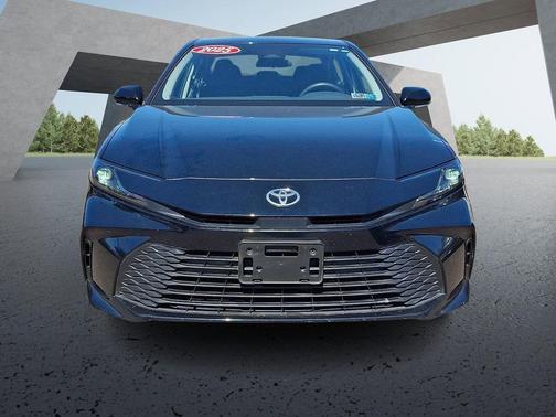 Midnight Black Metallic 2025 Toyota Camry LE