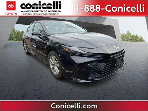 Midnight Black Metallic 2025 Toyota Camry LE