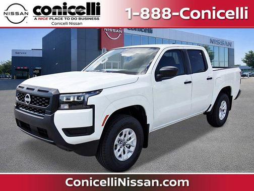 Glacier White 2026 Nissan Frontier S