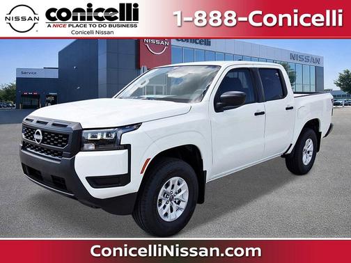 Glacier White 2026 Nissan Frontier S