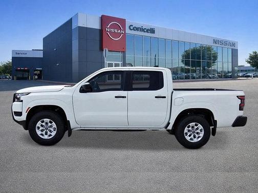 Glacier White 2026 Nissan Frontier S