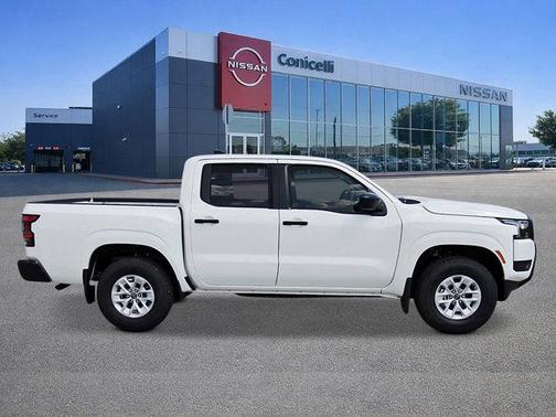 Glacier White 2026 Nissan Frontier S