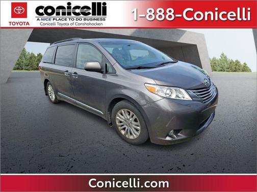 Gray 2016 Toyota Sienna XLE