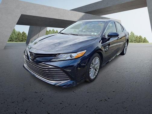Blue 2020 Toyota Camry XLE