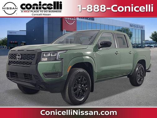 Tactical Green Metallic 2026 Nissan Frontier SV
