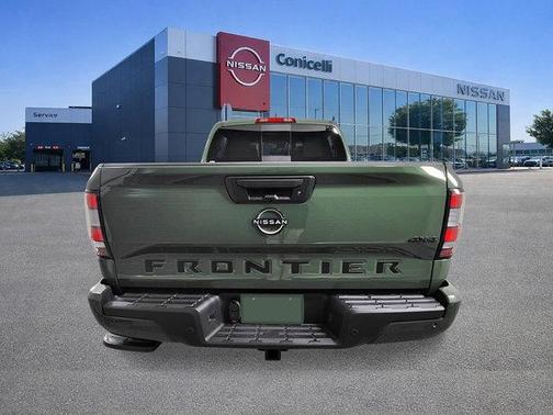 Tactical Green Metallic 2026 Nissan Frontier SV