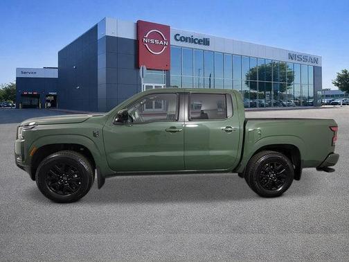 Tactical Green Metallic 2026 Nissan Frontier SV