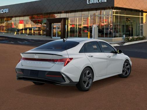 Serenity White 2026 Hyundai ELANTRA Sport