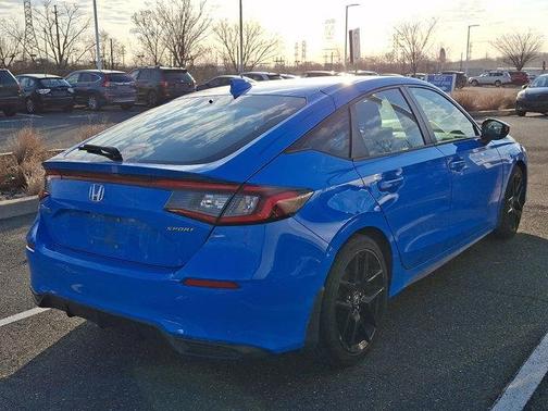 Boost Blue Pearl 2024 Honda Civic Sport