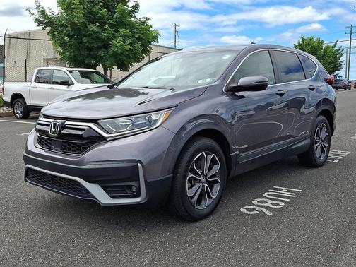 Gray 2020 Honda CR-V AWD EX-L