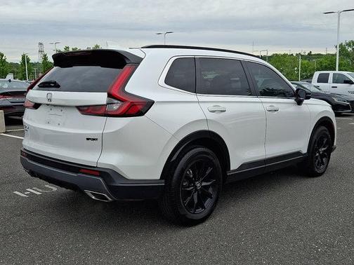 Platinum White 2023 Honda CR-V Hybrid Sport AWD