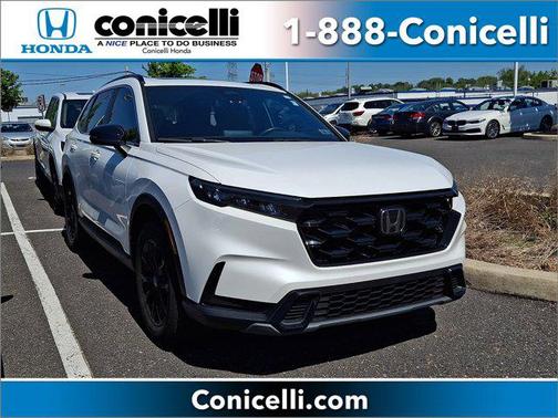 Platinum White 2023 Honda CR-V Hybrid Sport AWD