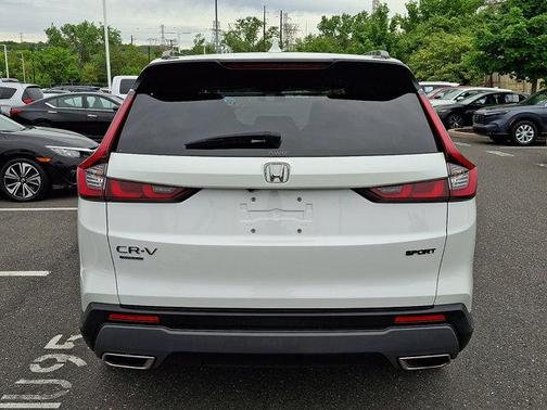 Platinum White 2023 Honda CR-V Hybrid Sport AWD