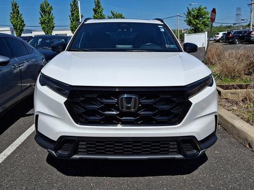 Platinum White 2023 Honda CR-V Hybrid Sport AWD