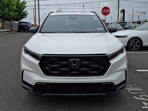 Platinum White 2023 Honda CR-V Hybrid Sport AWD