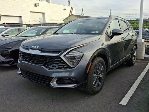Gravity Gray 2023 Kia Sportage Hybrid SX-Prestige