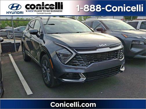 Gravity Gray 2023 Kia Sportage Hybrid SX-Prestige