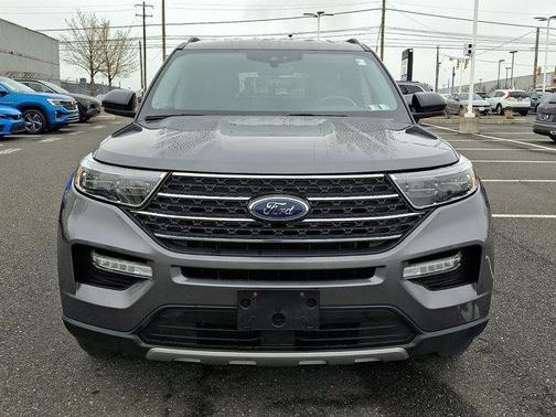 Carbonized Gray Metallic 2022 Ford Explorer XLT