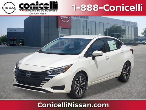 Aspen White Tricoat 2025 Nissan Versa 1.6 SV