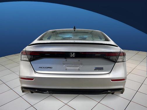 Solar Silver Metallic 2026 Honda Accord Hybrid Sport-L