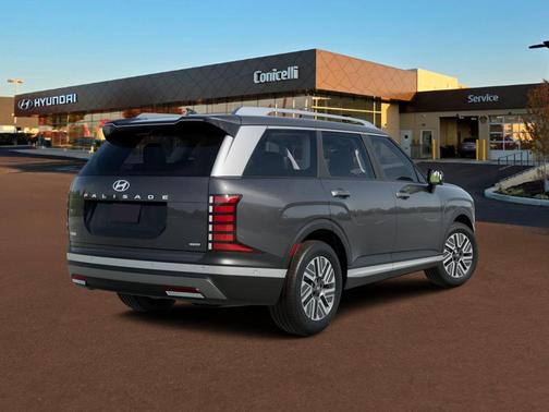 Ecotronic Gray Pearl 2026 Hyundai Palisade Hybrid SEL Premium 8P