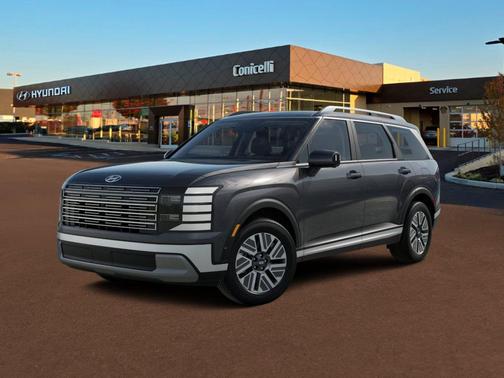 Ecotronic Gray Pearl 2026 Hyundai Palisade Hybrid SEL Premium 8P