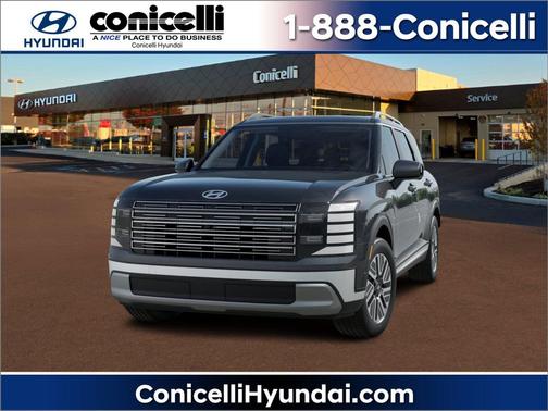Ecotronic Gray Pearl 2026 Hyundai Palisade Hybrid SEL Premium 8P