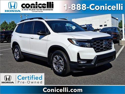 Platinum White Pearl 2023 Honda Passport AWD TrailSport