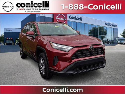 Ruby Flare Pearl 2025 Toyota RAV4 Hybrid XLE