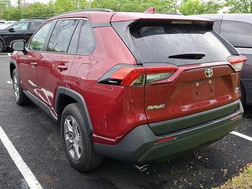 Ruby Flare Pearl 2025 Toyota RAV4 Hybrid XLE