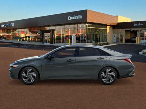 Amazon Gray 2025 Hyundai ELANTRA Sport