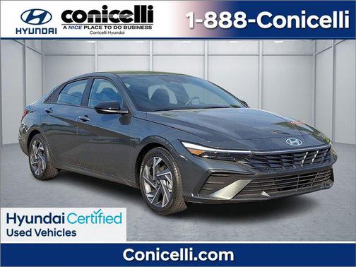 Amazon Gray 2025 Hyundai ELANTRA Sport