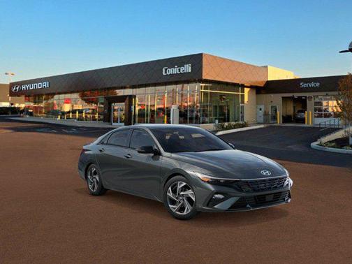 Amazon Gray 2025 Hyundai ELANTRA Sport