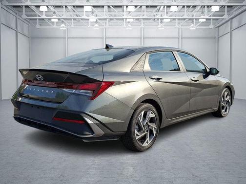 Amazon Gray 2025 Hyundai ELANTRA Sport
