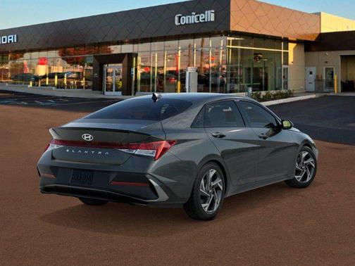 Amazon Gray 2025 Hyundai ELANTRA Sport