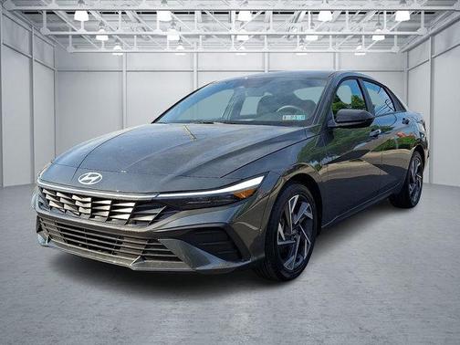 Amazon Gray 2025 Hyundai ELANTRA Sport