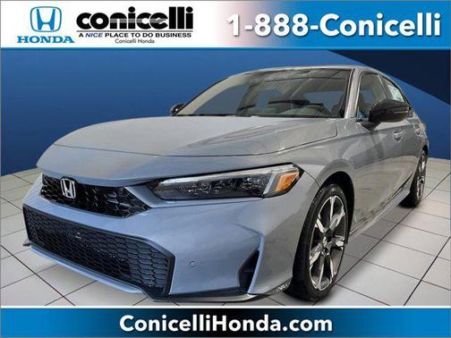 Urban Gray Pearl 2026 Honda Civic Hybrid Sport Touring