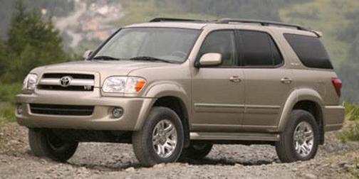 Tan 2007 Toyota Sequoia SR5