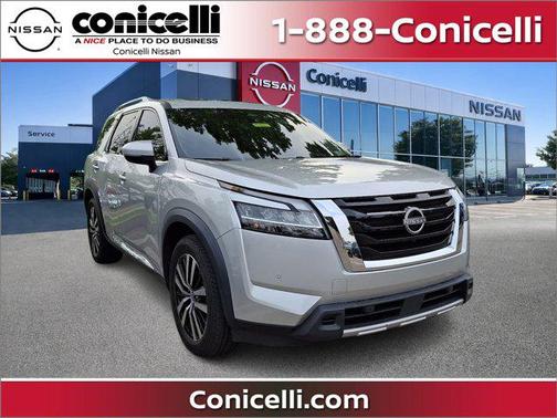 Brilliant Silver Metallic 2023 Nissan Pathfinder Platinum 4WD