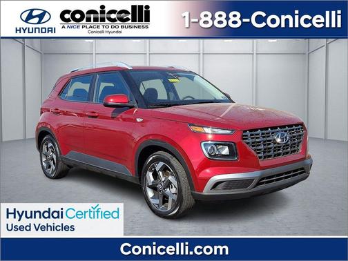Ultimate Red 2025 Hyundai VENUE SEL
