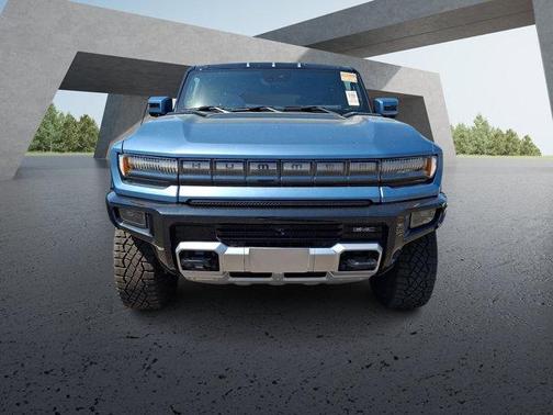 Neptune Blue Matte 2024 GMC HUMMER EV SUV 3X