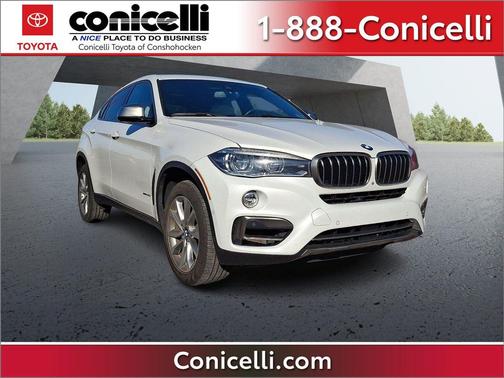 White 2018 BMW X6 xDrive50i