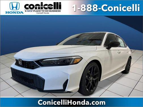 Platinum White Pearl 2026 Honda Civic Sport